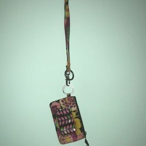 Vera Bradley lanyard